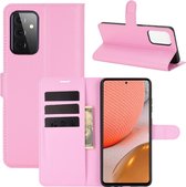 Book Case - Samsung Galaxy A72 Hoesje - Pink