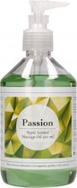 Passion - Apple Scented Massage Oil - 500 ml - Massage Oils -