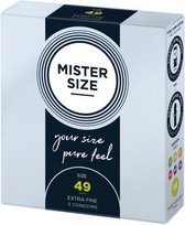 MISTER.SIZE 49 mm Condooms 3 stuks - Drogist - Condooms