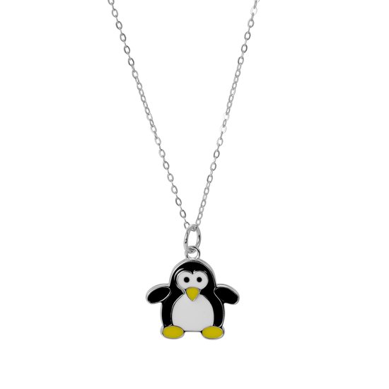 Orphelia ZH-7455 - Collier + Pendentif Pingouin - Argent 925-42 cm