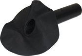 EPDM hemelwaterafvoer 90mm - 45 graden uitloop