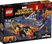 LEGO Super Heroes Spider-Man Ghost Rider Samenwerking - 76058