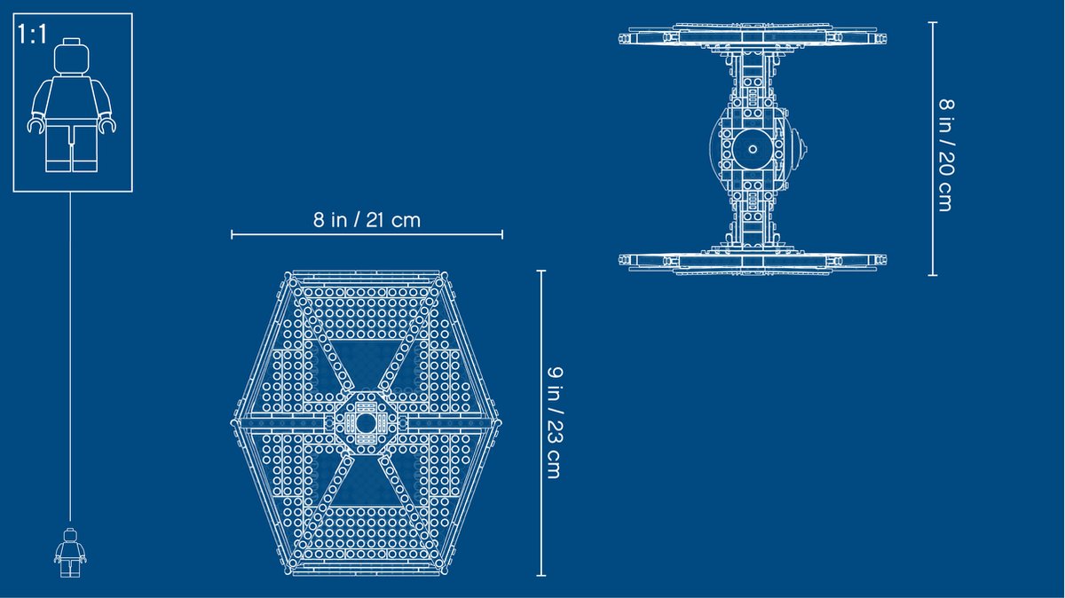 LEGO Star Wars Imperial TIE Fighter 75211 — afbeelding 9
