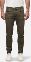 Silvercreek  Drill Super Slim Jeans  Mannen Green Army Dark