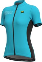 Ale Donna SS Jersey Solid Block - Turquoise - S - Valt klein