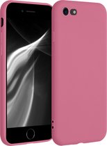 kwmobile telefoonhoesje voor Apple iPhone SE (2022) / SE (2020) / 8 / 7 - Hoesje voor smartphone - Back cover in zoetroze