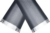 Cwi Sjaal Gradiënt Dames 180 X 65 Cm Polyester Zwart/grijs