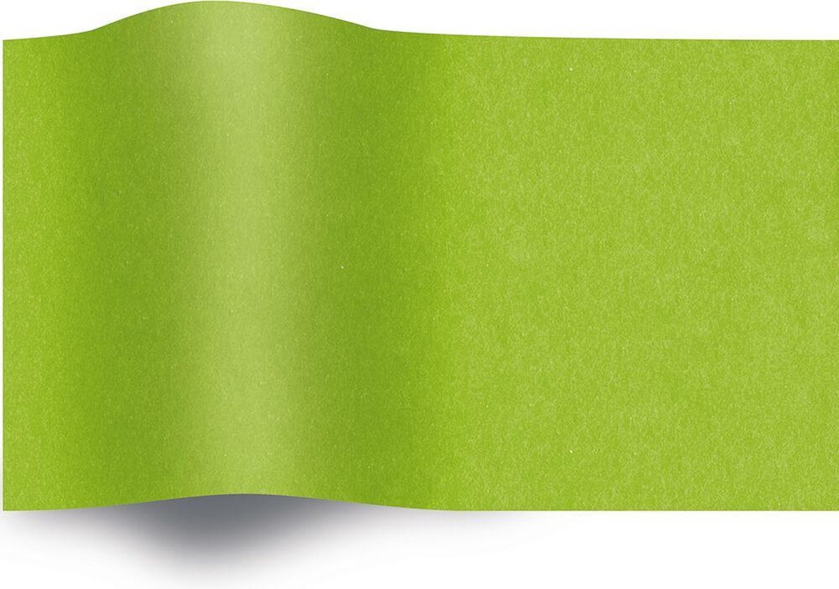 Vloeipapier lime groen - 50x70cm