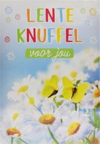 Kaart - Lente & pasen - Lente knuffel voor jou - SSR07