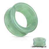 Double Flared jade tunnel 6 mm