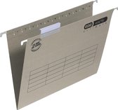 ELBA Verticfile Ultimate - hangmappen - laden - Folio - 30 mm bodem - grijs - pak van 10