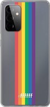 6F hoesje - geschikt voor Samsung Galaxy A72 -  Transparant TPU Case - #LGBT - Vertical #ffffff