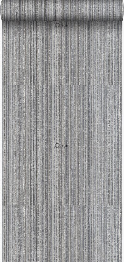 vinyl behang textuur donker grijs - 306730 van ESTAhome | bol.com