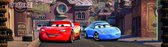 Disney zelfklevende behangrand Cars bruin, groen en blauw - 600020 - 14 x 500 cm