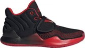 adidas Deep Threat Primeblue kinderen - Sportschoenen - zwart/rood - maat 40