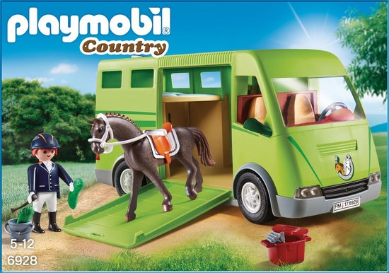 PLAYMOBIL Country Paardenvrachtwagen - 6928 - PLAYMOBIL