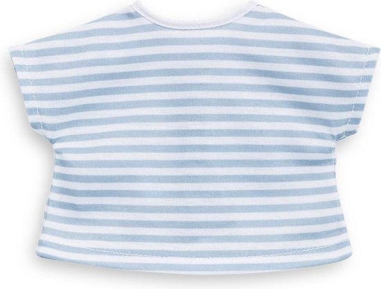 Corolle Ma Corolle kleding Striped T-Shirt - Grey 36 cm