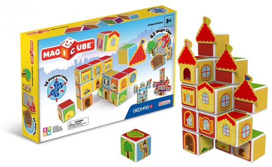 Geomag MagiCube Castles & Home - 78 delig
