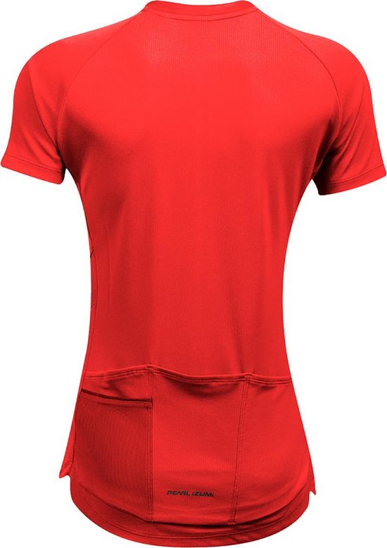 Gilet Cycliste Pearl Izumi Rouge – Taille XL, Sans Manches, Coupe-vent, Polyester, Poches Réfléchissantes