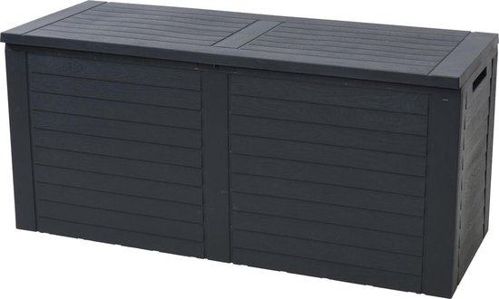 Kussenbox - Tuinkist - Opslagbox - 240 Liter - Met verzonken handgrepen -  115x45x53CM... | bol
