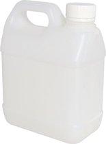Gerimport Waterkan 2 Liter Transparant/wit