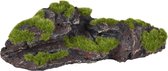 Aquarium decoratie Kozma rots + mos - 22 x 11 x 7 cm - Groen - 22 x 11 x 7 cm