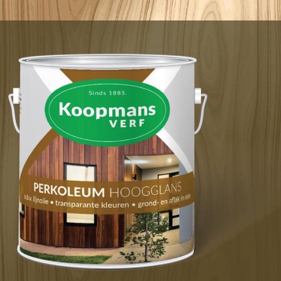 Koopmans Perkoleum Beits Donker Eiken 214 Transparant Hoogglans 2,5 liter |  bol.com