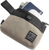 Ringke Mini Pouch Etui met Twee Opbergvlakken Beige