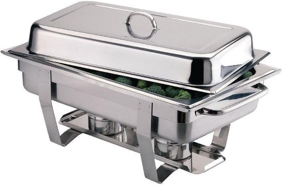 Olympia Milan chafing dish set GN 1/1 (4 stuks) — afbeelding 2