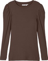 NAME IT NKFKABEXI LS SLIM TOP Meisjes T-shirt - Maat 134-140