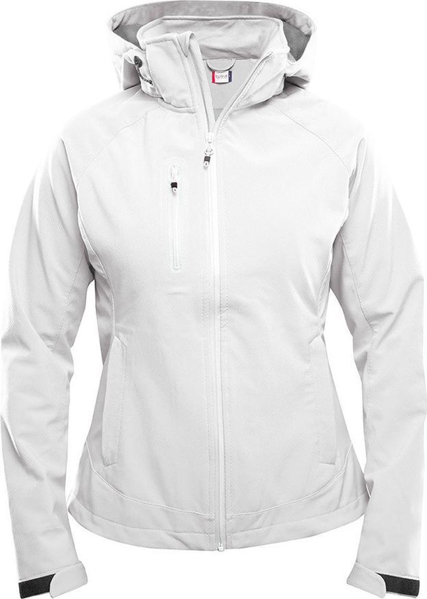 Clique Milford Softshell Ladies Wit maat M
