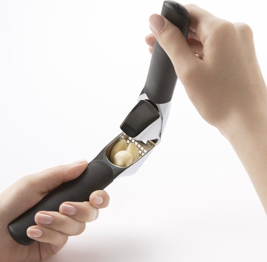 OXO - Knoflookpers - Zilver/Zwart