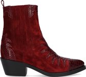 Verton Sarto200 Enkellaarsjes - Enkelboots - Dames - Rood - Maat 38