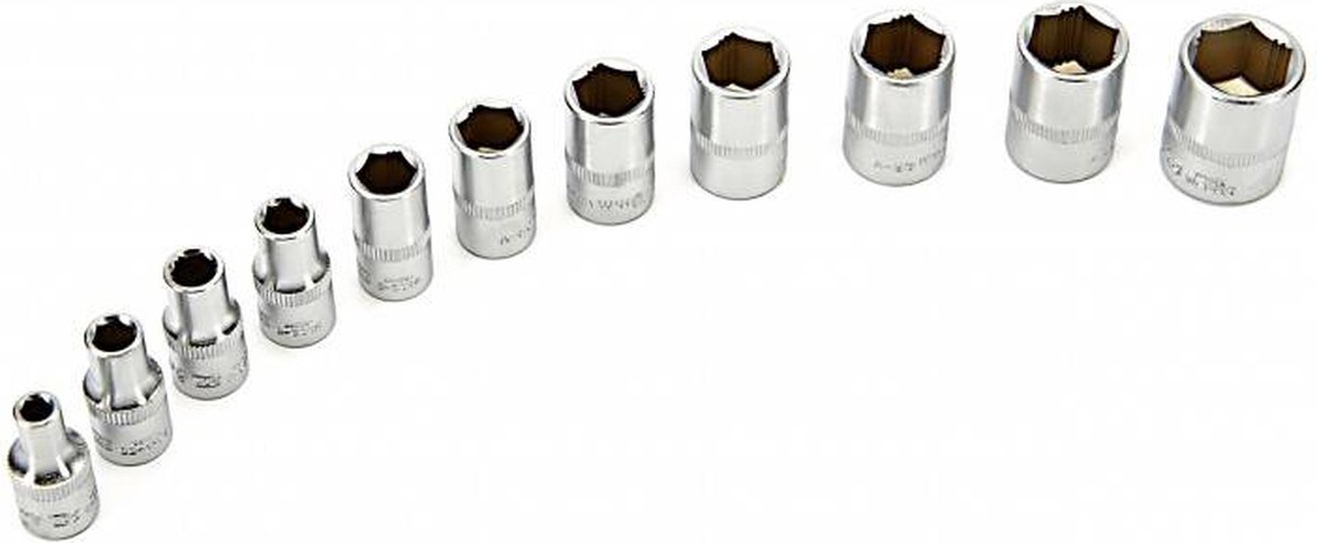 AOK 1/4 SUPER GRIP dopsleutel 10 mm