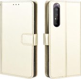 Voor Sony Xperia 1 II Retro Crazy Horse Texture Horizontaal Flip Leren Case, met Houder & Kaartsleuven & Fotolijst (Goud)