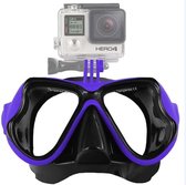 Watersport Duikuitrusting Duikbril Zwembril voor GoPro NIEUW HERO / HERO6 / 5/5 Sessie / 4 Sessie / 4/3 + / 3/2/1, Xiaoyi en andere actiecamera's (blauw)