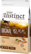 True instinct original sterilized salmon - 7 kg - 1 stuks