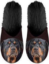 Plenty gifts pantoffel rottweiler - maat 39-42 - 1 stuks