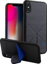 Uniq Transforma booklet with standfunction - black - for Apple iPhone X/Xs