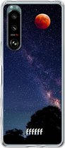 6F hoesje - geschikt voor Sony Xperia 5 III -  Transparant TPU Case - Full Moon #ffffff