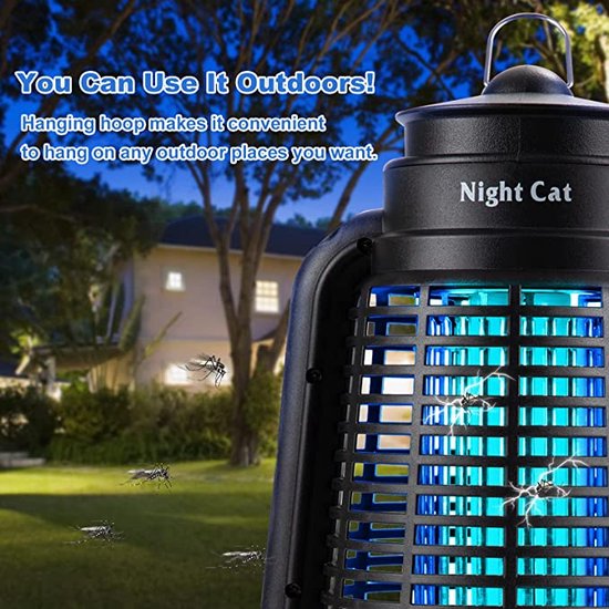 Lampe anti-moustiques, puissant tueur de mouches, tueur d'insectes