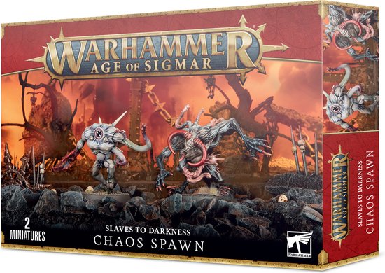 Afbeelding van het spel Age of Sigmar/Warhammer 40,000 Daemons of Chaos: Chaos Spawn (AoS Box)