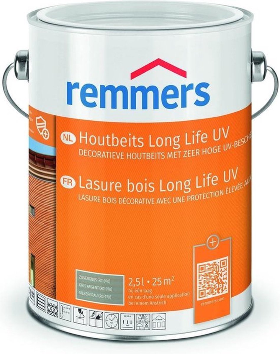 Remmers Houtbeits Longlife UV - 0,75 liter - Dennengroen RC-960