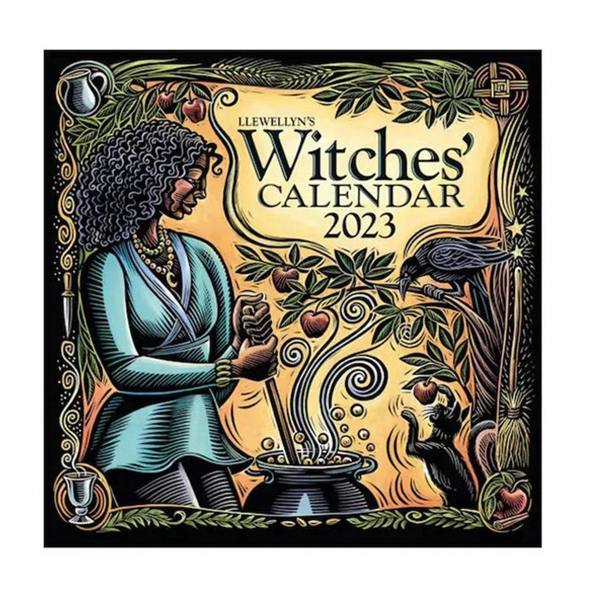 Heksenkalender 2023 - Omlegkalender - Heks thema