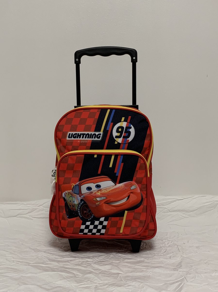 Disney Cars Lightning McQueen 95 - trolley - rugzak/schooltas met wielen 5-12 jaar