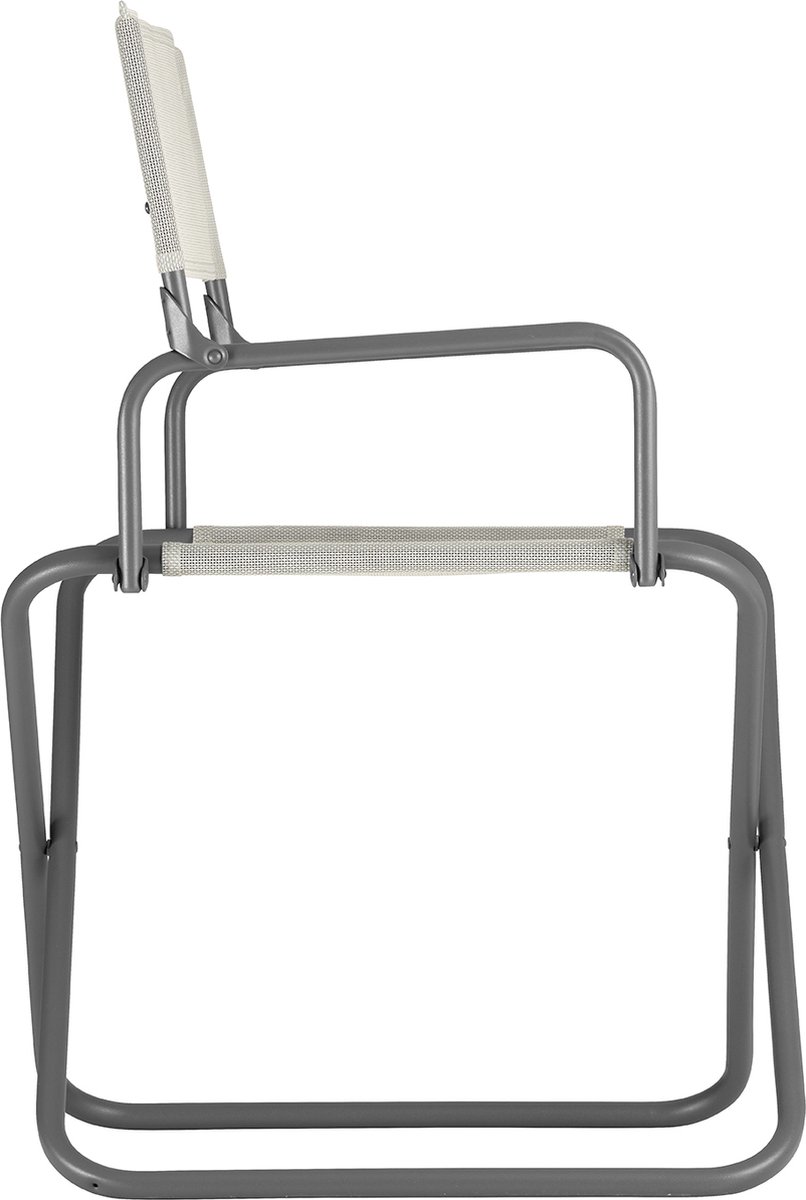 Lafuma FGX - Chaise de réalisateur - Dossier - Accoudoirs - Pliable