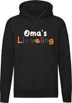 Oma's lieveling | familie | family | oma | moeder | Unisex | Trui | Hoodie | Sweater | Capuchon
