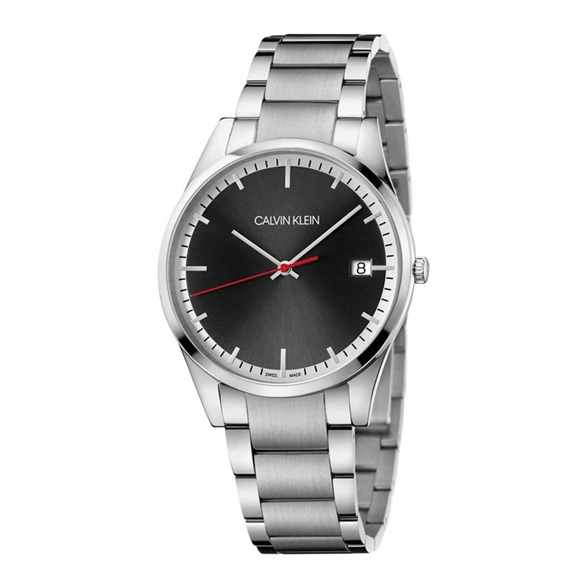 Calvin Klein K4N2114X horloge mannen - Roestvrij Staal - zilver