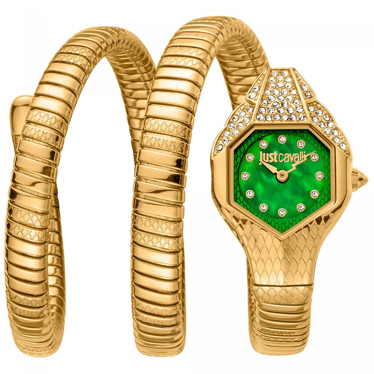Just Cavalli JC1L193M0035 horloge vrouw - Roestvrij Staal - goud