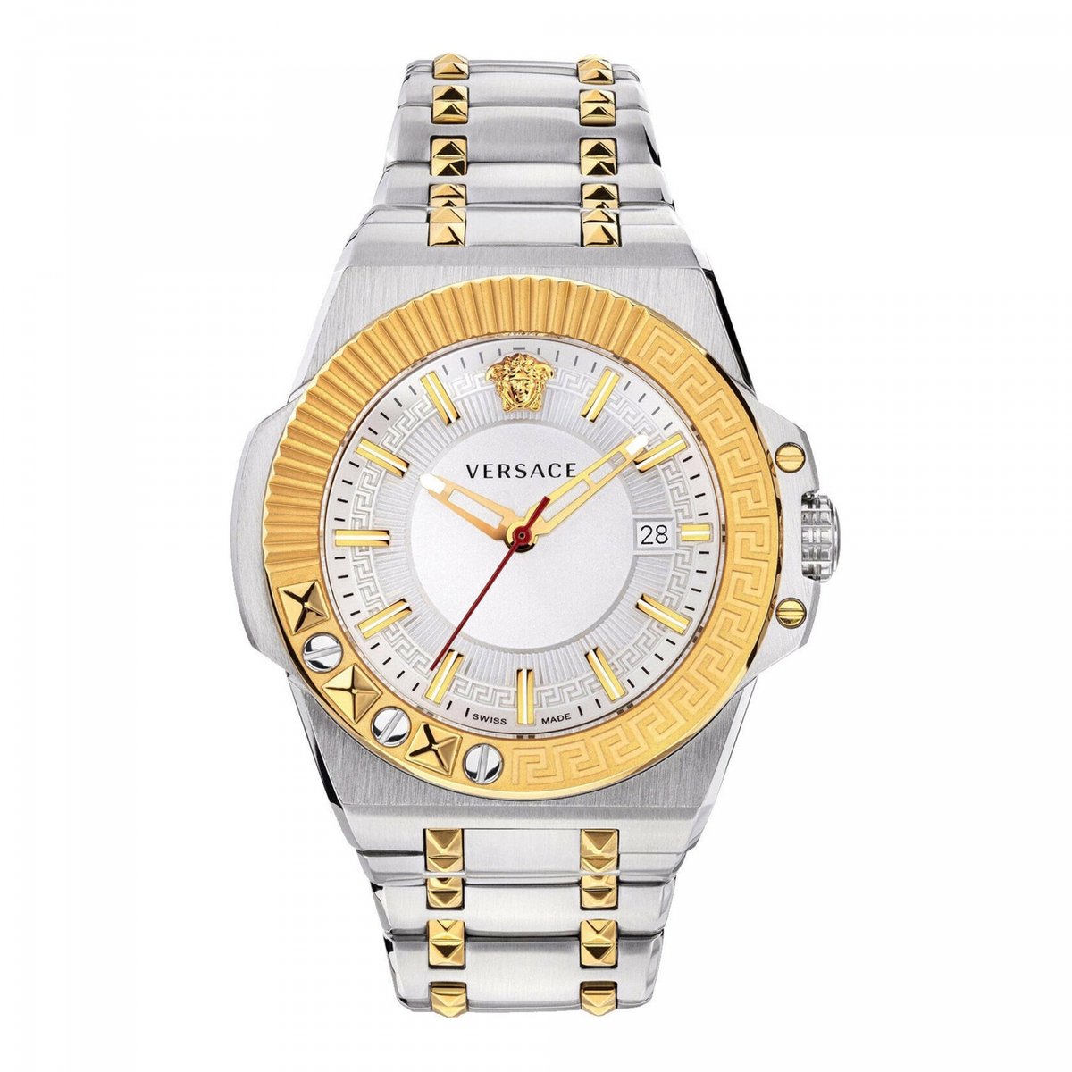 Versace VEDY00519 horloge mannen - Roestvrij Staal - zilver